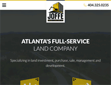 Tablet Screenshot of jlandco.com